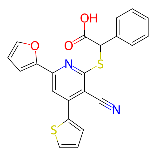 Chemical structure of BindingDB Monomer ID 429397