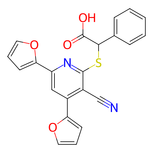 Chemical structure of BindingDB Monomer ID 429398