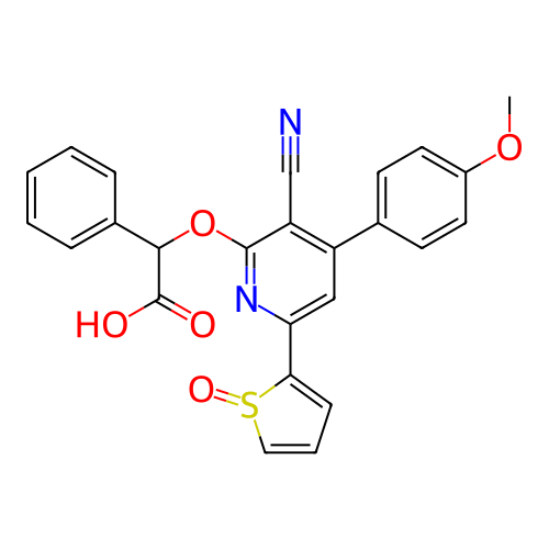 Chemical structure of BindingDB Monomer ID 429402