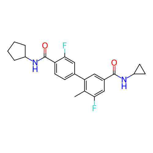 Chemical structure of BindingDB Monomer ID 429434