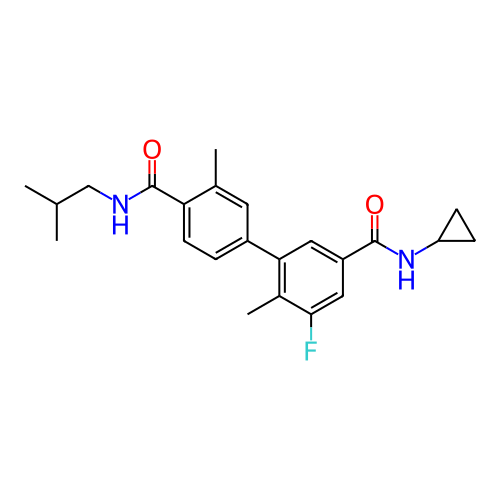 Chemical structure of BindingDB Monomer ID 429435