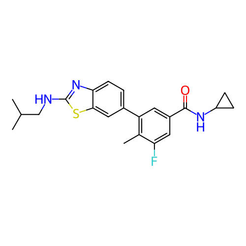 Chemical structure of BindingDB Monomer ID 429436