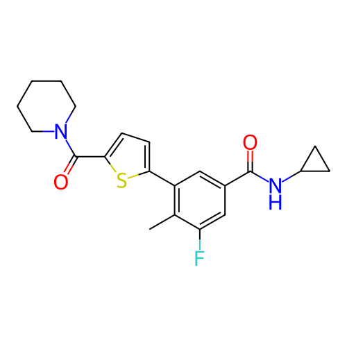 Chemical structure of BindingDB Monomer ID 429439