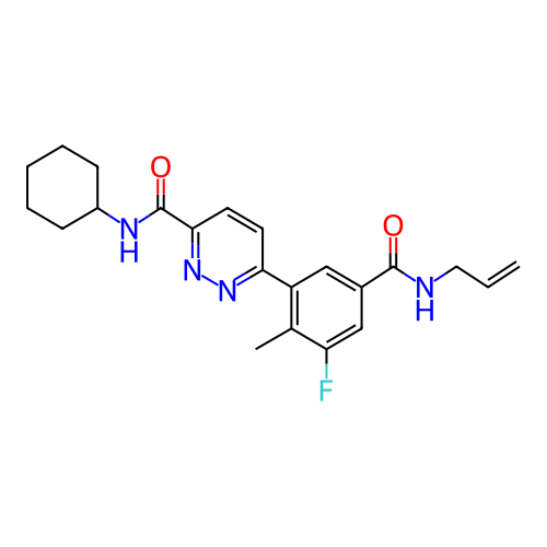 Chemical structure of BindingDB Monomer ID 429452