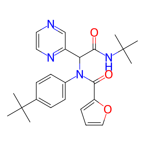 Chemical structure of BindingDB Monomer ID 429456
