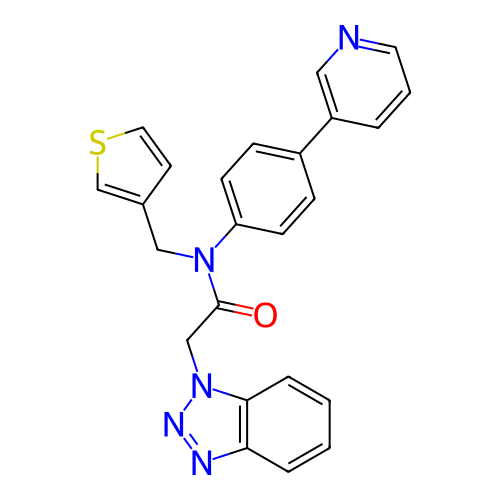 Chemical structure of BindingDB Monomer ID 429464