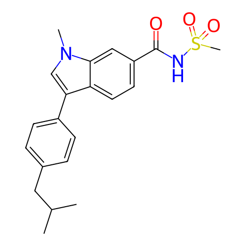 Chemical structure of BindingDB Monomer ID 429482