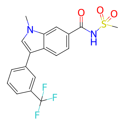 Chemical structure of BindingDB Monomer ID 429484
