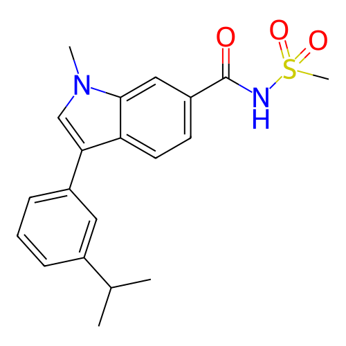 Chemical structure of BindingDB Monomer ID 429488