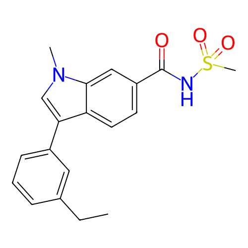 Chemical structure of BindingDB Monomer ID 429489