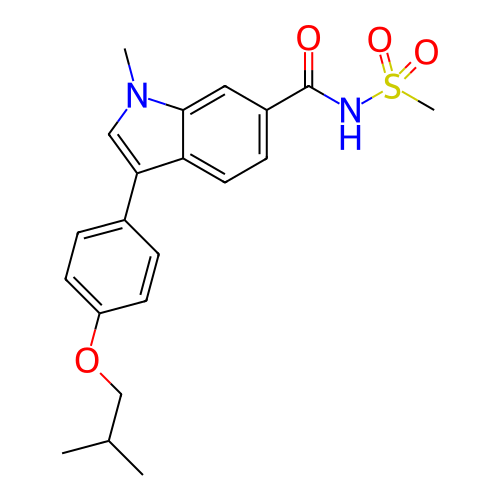 Chemical structure of BindingDB Monomer ID 429494