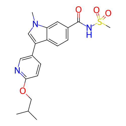 Chemical structure of BindingDB Monomer ID 429495