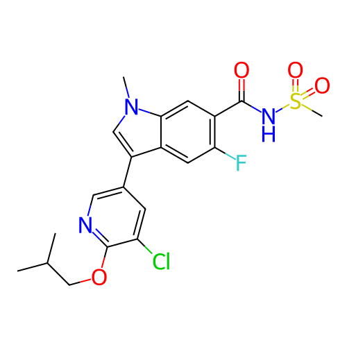 Chemical structure of BindingDB Monomer ID 429525