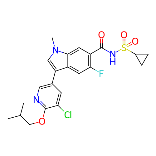 Chemical structure of BindingDB Monomer ID 429526