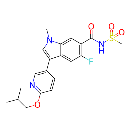 Chemical structure of BindingDB Monomer ID 429527