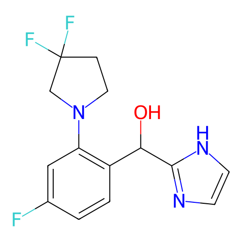 Chemical structure of BindingDB Monomer ID 429554
