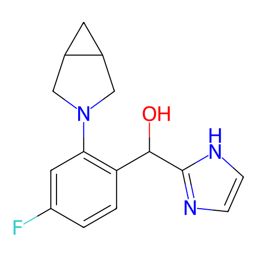 Chemical structure of BindingDB Monomer ID 429556