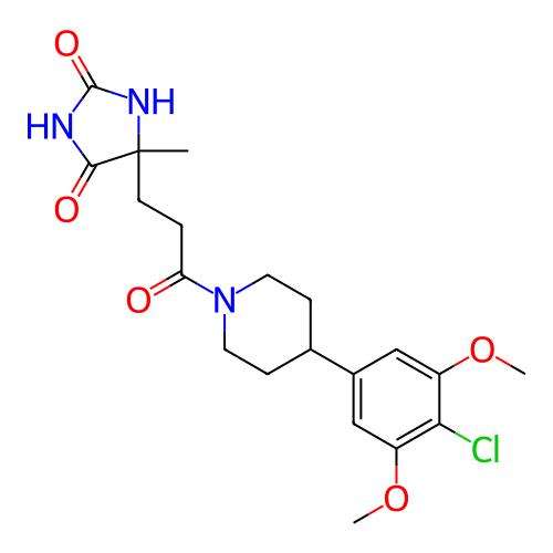 Chemical structure of BindingDB Monomer ID 429689