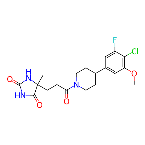 Chemical structure of BindingDB Monomer ID 429726