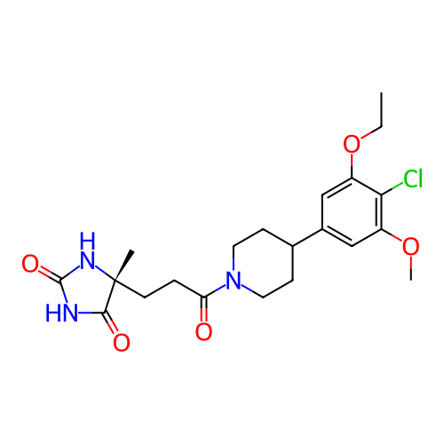 Chemical structure of BindingDB Monomer ID 429767