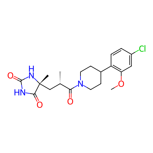 Chemical structure of BindingDB Monomer ID 429773