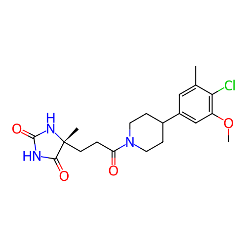 Chemical structure of BindingDB Monomer ID 429774
