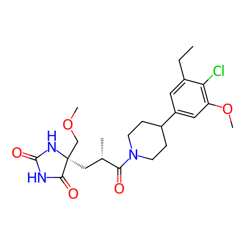 Chemical structure of BindingDB Monomer ID 429780