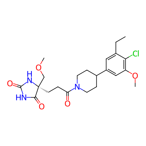 Chemical structure of BindingDB Monomer ID 429782