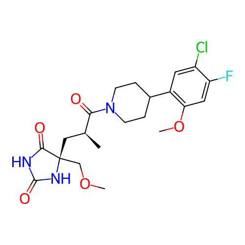 Chemical structure of BindingDB Monomer ID 429783