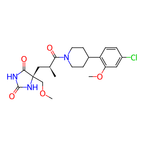 Chemical structure of BindingDB Monomer ID 429784