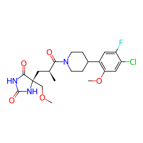 Chemical structure of BindingDB Monomer ID 429785