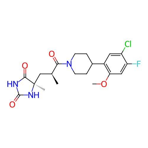 Chemical structure of BindingDB Monomer ID 429787