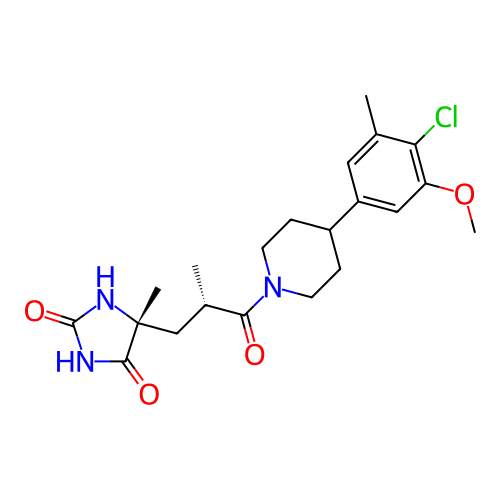 Chemical structure of BindingDB Monomer ID 429789