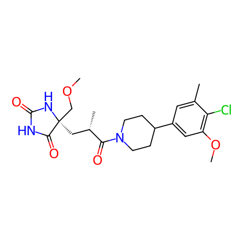 Chemical structure of BindingDB Monomer ID 429790