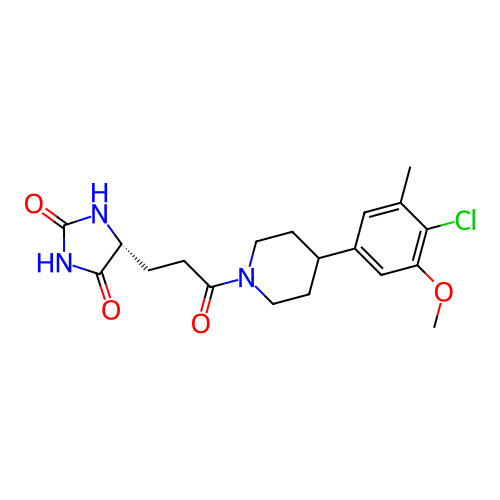 Chemical structure of BindingDB Monomer ID 429791