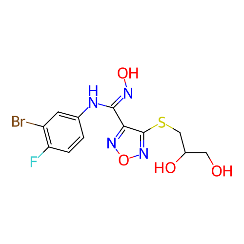 Chemical structure of BindingDB Monomer ID 429814