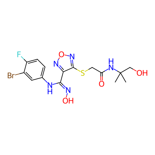 Chemical structure of BindingDB Monomer ID 429825