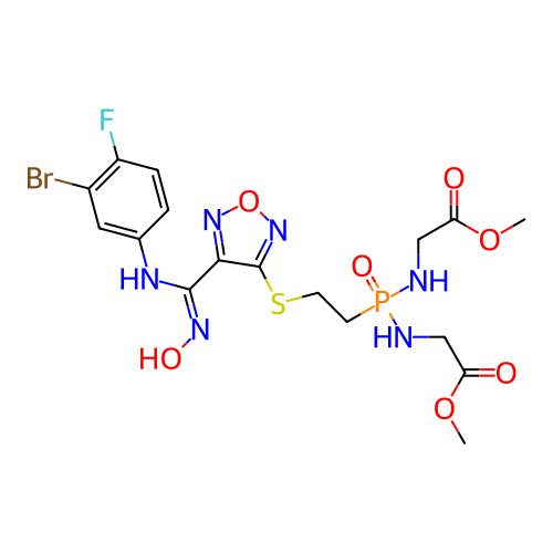 Chemical structure of BindingDB Monomer ID 429842