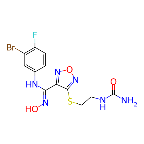 Chemical structure of BindingDB Monomer ID 429846