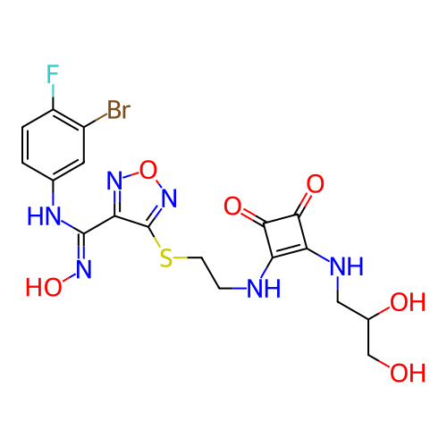 Chemical structure of BindingDB Monomer ID 429882