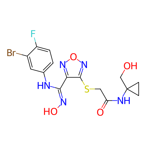 Chemical structure of BindingDB Monomer ID 430012