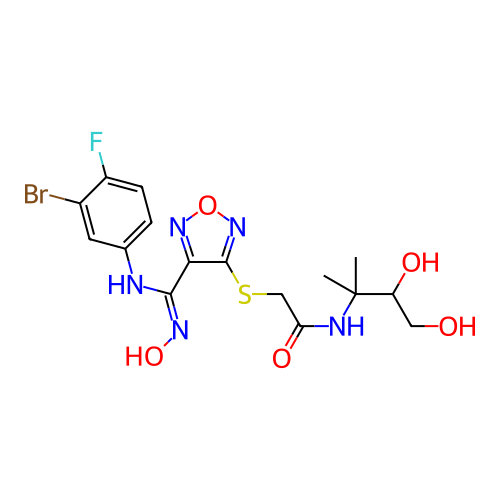 Chemical structure of BindingDB Monomer ID 430018
