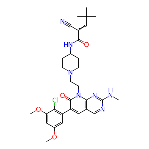 Chemical structure of BindingDB Monomer ID 430236