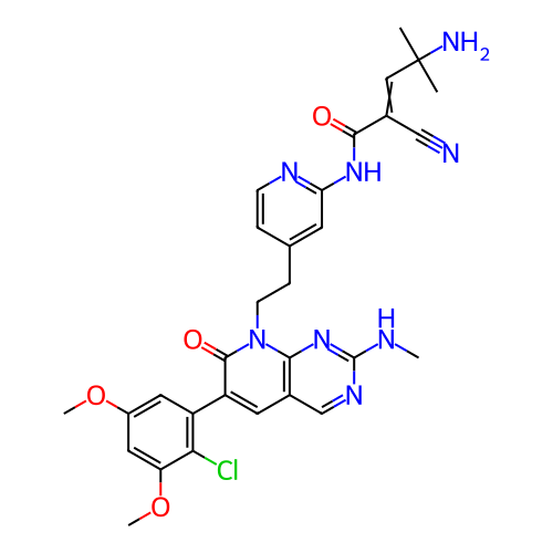 Chemical structure of BindingDB Monomer ID 430245