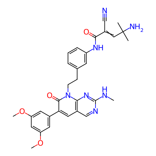 Chemical structure of BindingDB Monomer ID 430256