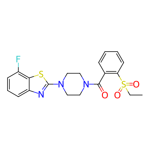 Chemical structure of BindingDB Monomer ID 430273
