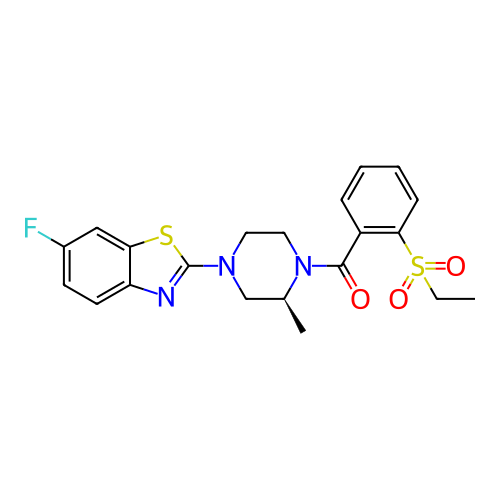Chemical structure of BindingDB Monomer ID 430282