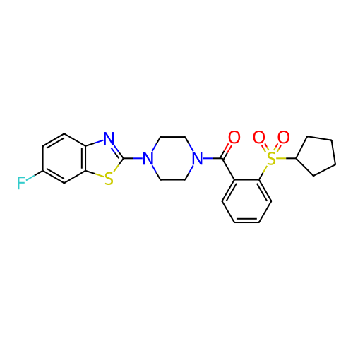 Chemical structure of BindingDB Monomer ID 430283