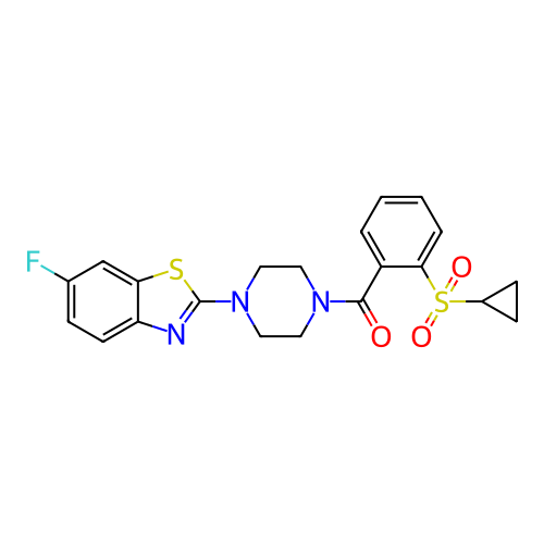 Chemical structure of BindingDB Monomer ID 430285
