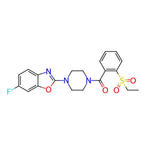 Chemical structure of BindingDB Monomer ID 430292